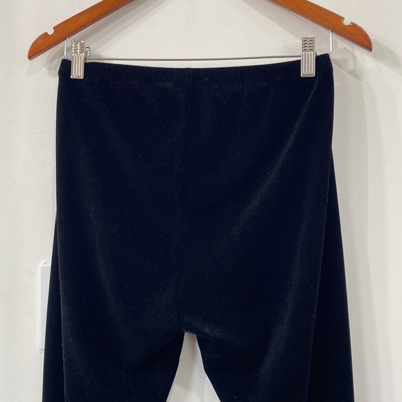 Eileen Fisher Black Velour Legging in size S - Picture 7 of 9
